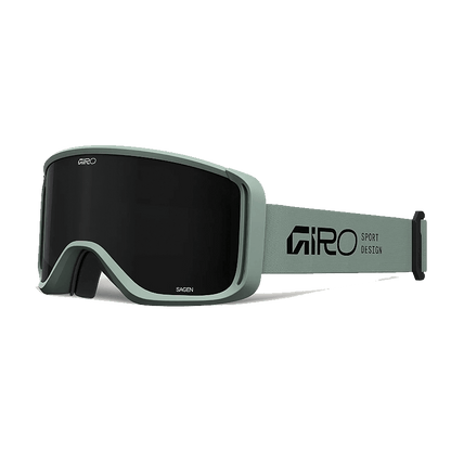 SAGEN GOGGLES GREEN STACKED BLACK