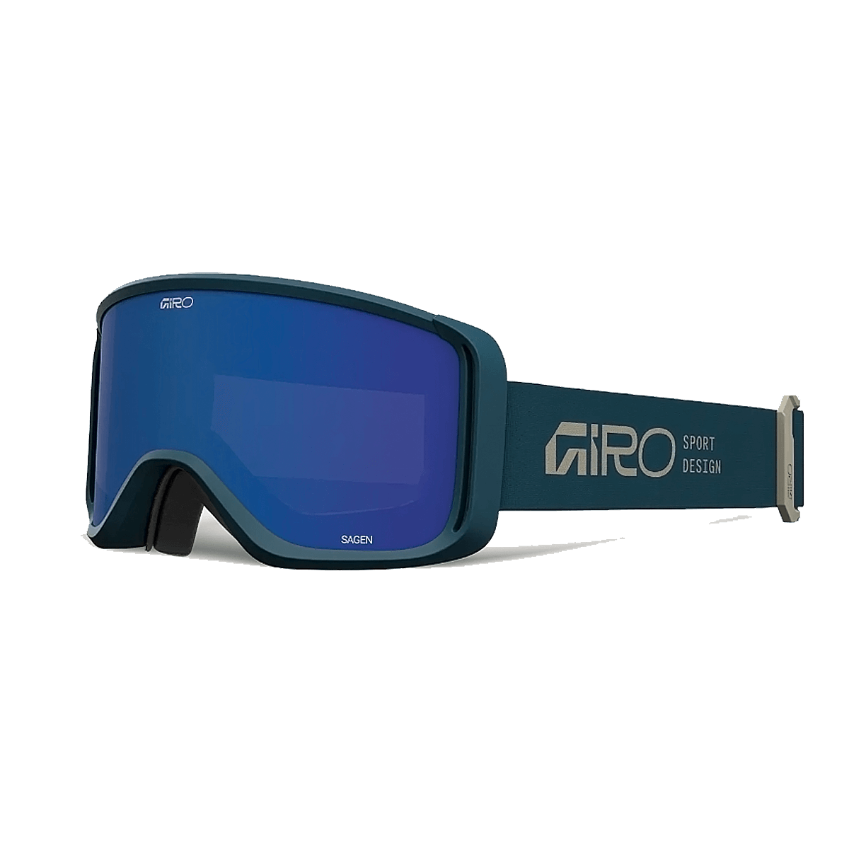 SAGEN GOGGLES TEAL STACKED GREY COBALT