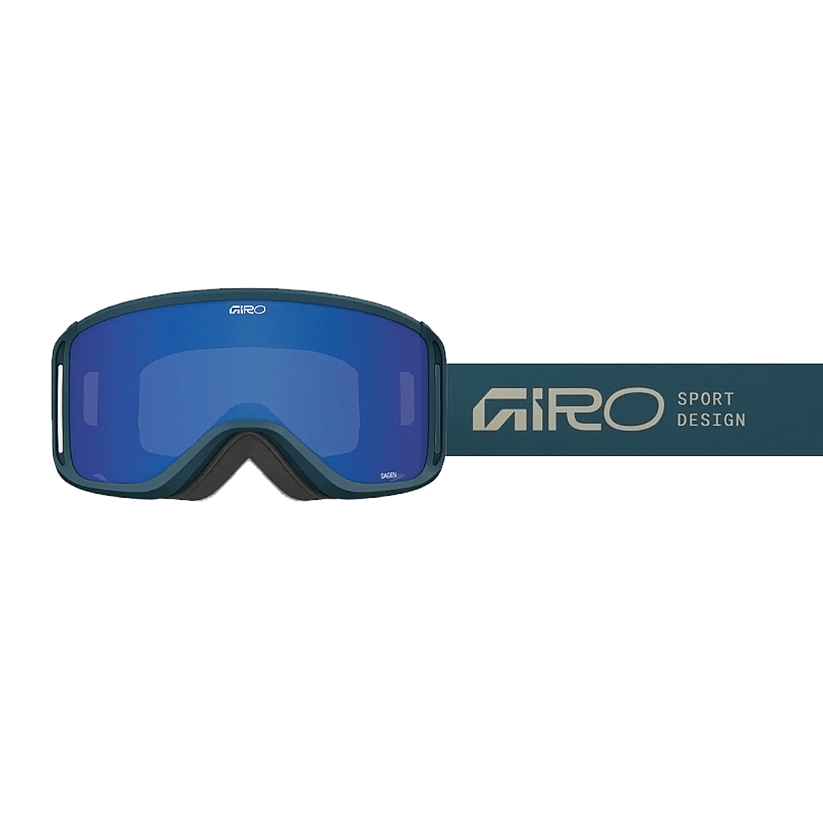 SAGEN GOGGLES TEAL STACKED GREY COBALT
