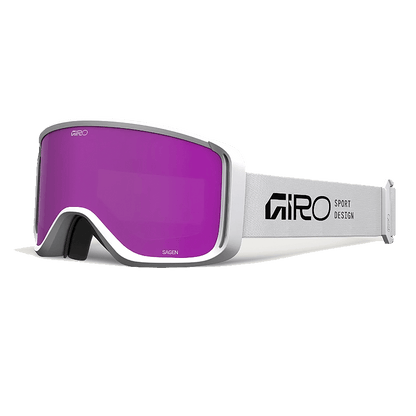 SAGEN GOGGLES WHITE STACKED AMBER PINK