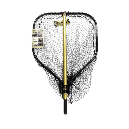 STOWMASTER SALMON/PIKE LANDING NET - 30"X32"X94" - FRONT VIEW