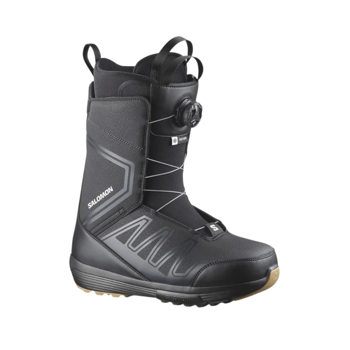 SALOMON FACTION BOA SB BOOT 26/27 BLACK