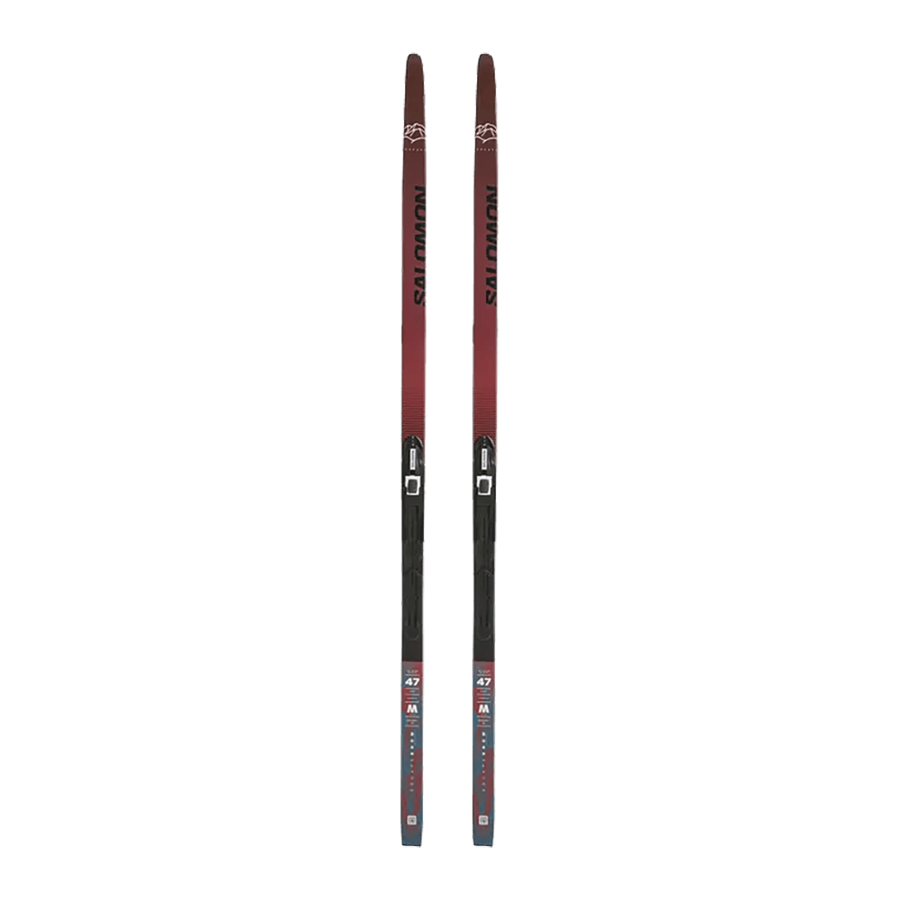 SALOMON ESCAPE SNOW 47 ESKIN NORDIC SKIS + SHIFT BINDING - UNISEX