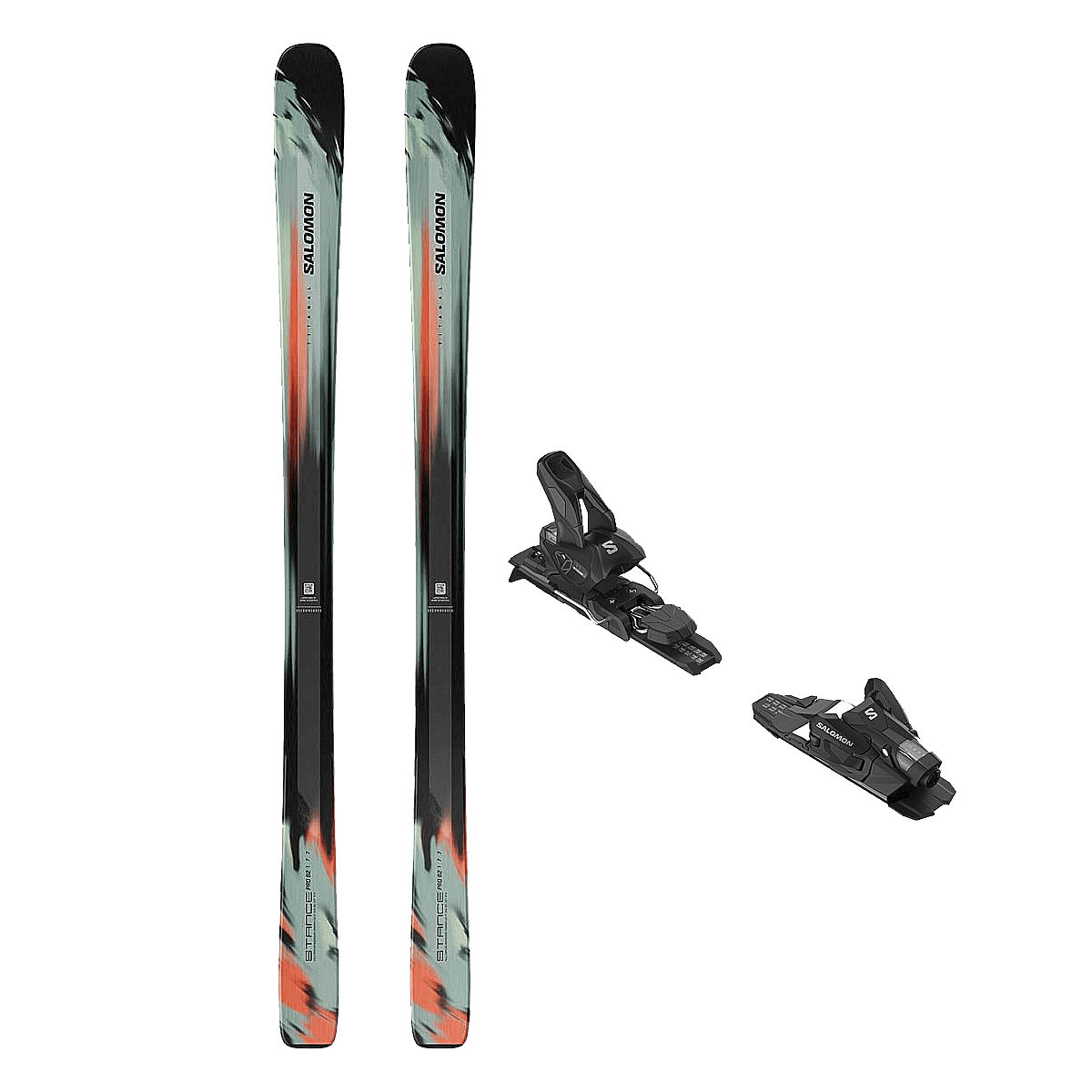 SALOMON STANCE PRO 82 SKIS + STRIVE 11 GW D BINDINGS 2025