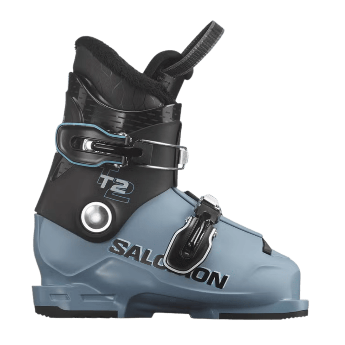 SALOMON T2 RT JUNIOR SKI BOOT 22/23 - SIDE VIEW 
