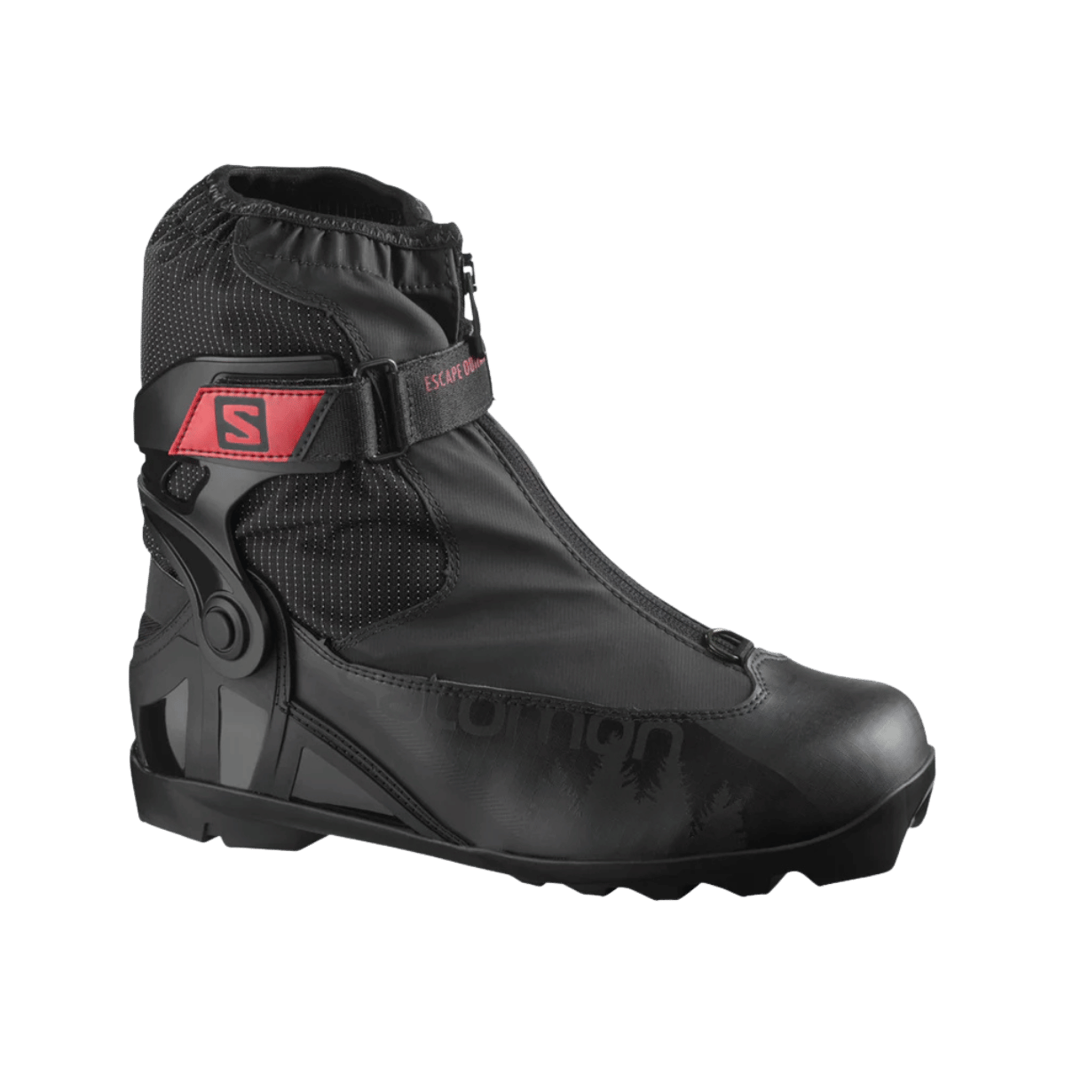 SALOMON ESCAPE OUTPATH BLACK NORDIC BOOTS 2022 - BLACK  - SIDE VIEW