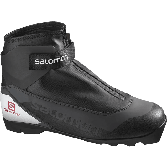 SALOMON ESCAPE PLUS PROLINK NORDIC BOOTS – 2022 – BLACK/WHITE - SIDE VIEW