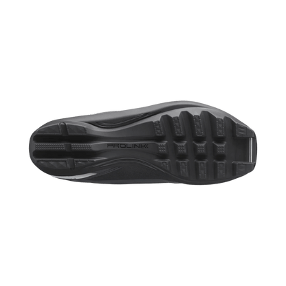 SALOMON ESCAPE PLUS PROLINK NORDIC BOOTS – 2022 – BLACK/WHITE - BOTTOM SOLE VIEW