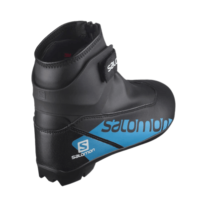 SALOMON R/COMBI PROLINK JUNIOR NORDIC BOOTS – BLACK -  BACK VIEW