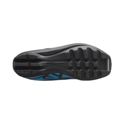 SALOMON R/COMBI PROLINK JUNIOR NORDIC BOOTS – BLACK -  BOTTOM SOLE VIEW