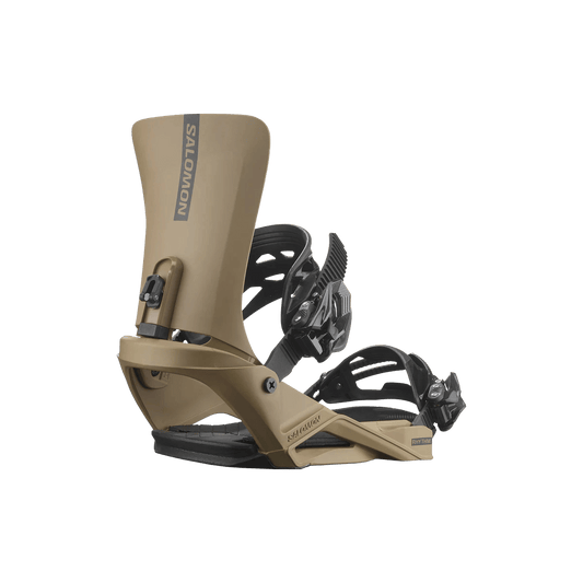 SALOMON RHYTHM SNOWBOARD BINDING 24/25 – BROWN - REAR VIEW