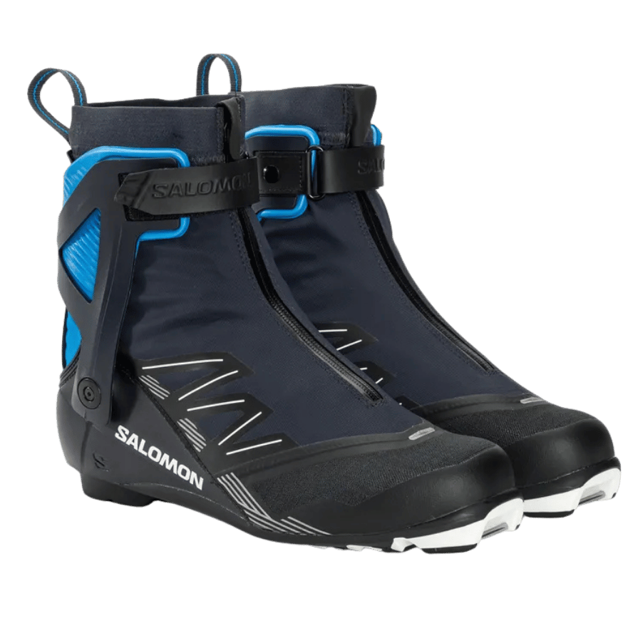 SALOMON RS8 PROLINK DARK NAVY/BLACK/BLUE NORDIC BOOTS 2025/2026