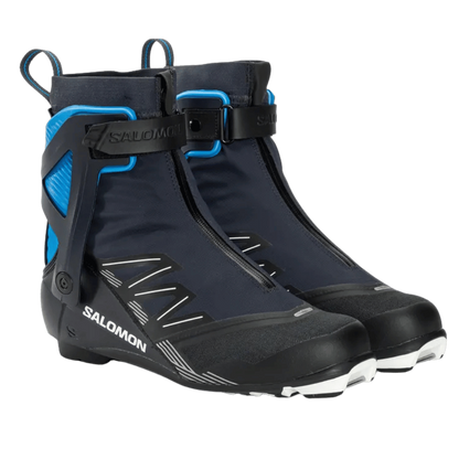 SALOMON RS8 PROLINK DARK NAVY/BLACK/BLUE NORDIC BOOTS 2025/2026