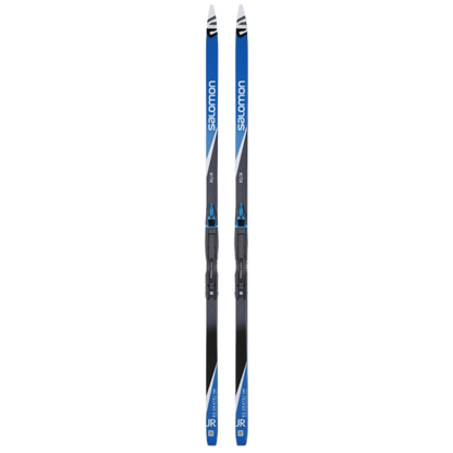SALOMON RS PM PROLINK JUNIOR RACE SKATE NORDIC SKIS 2023 - UNISEX - FRONT VIEW