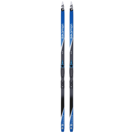 SALOMON RS PM PROLINK JUNIOR RACE SKATE NORDIC SKIS 2023 - UNISEX - FRONT VIEW