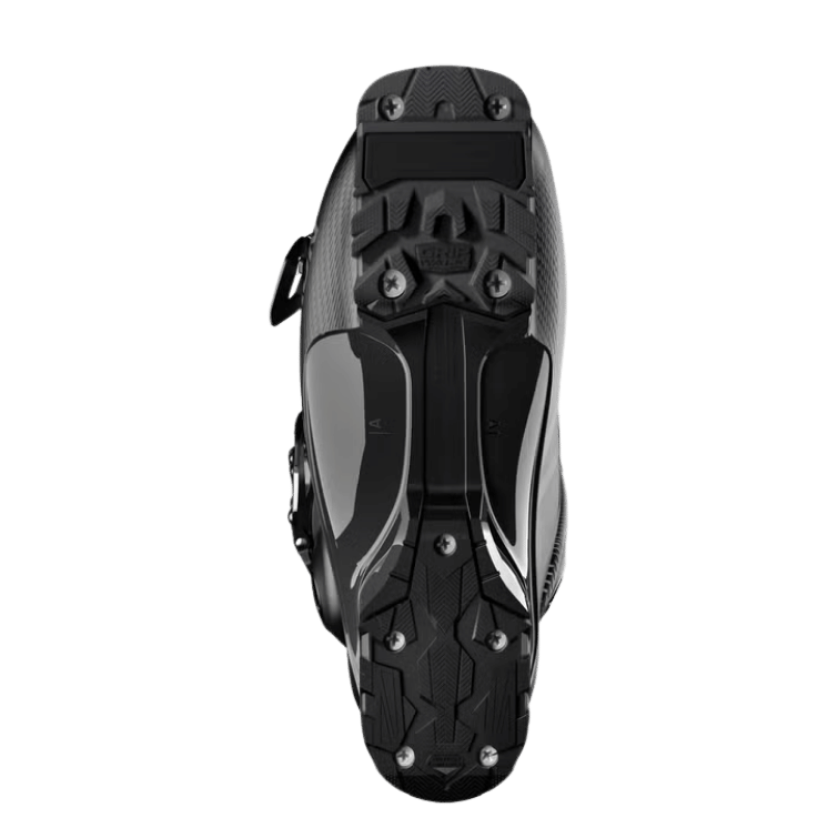 SALOMON S/PRO DELTA 100 GRIPWALK SKI BOOTS 2025/2026 – BLACK/BLACK/TITAN - BOTTOM SOLE VIEW