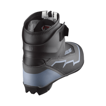 SALOMON WOMEN’S VITANE PLUS NORDIC BOOTS – 2023 - BLACK/ROCK/DUSTY BLUE - BACK VIEW
