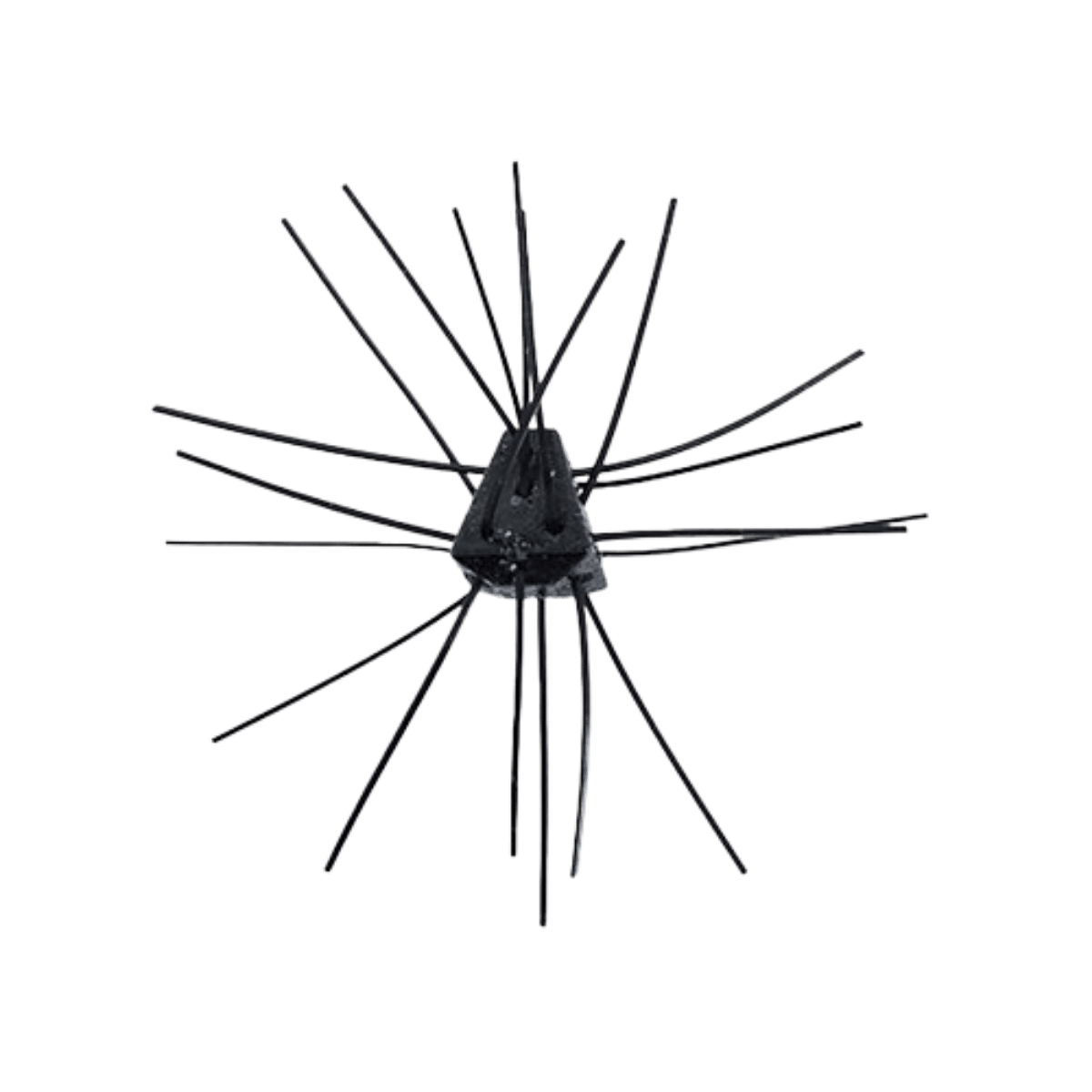 X ZONE LURES SALTED GBO DICE BAIT BLACK