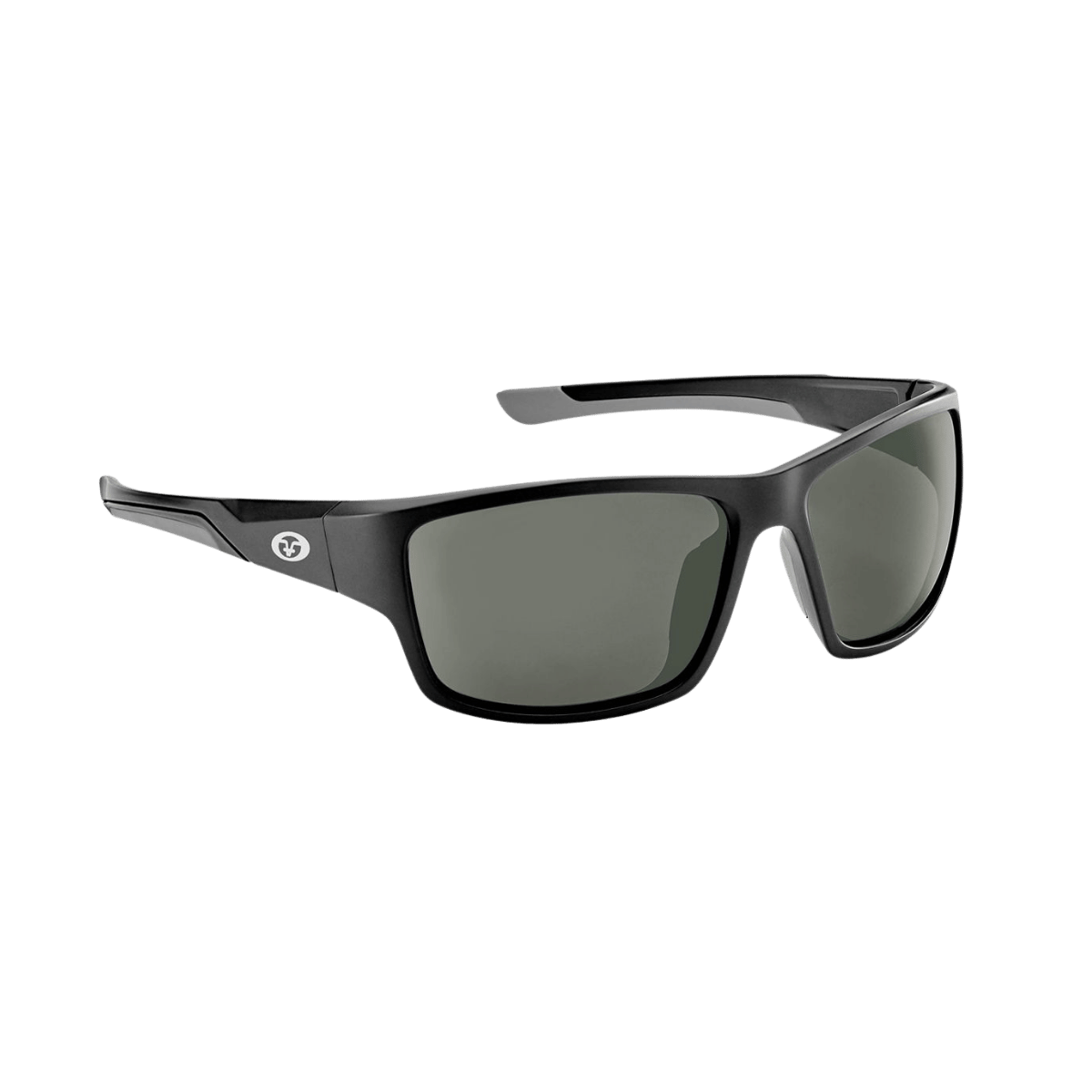 FLYING FISHERMAN SAND BANK SUNGLASSES - SMOKE - MATTE BLACK