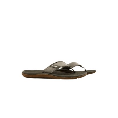 REEF MEN'S SANTA ANA FLIP - MOONROCK/BROWN - SIDE VIEW
