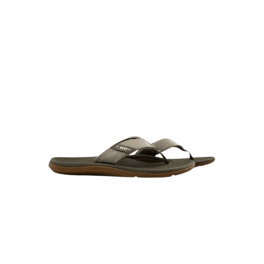 REEF MEN'S SANTA ANA FLIP - MOONROCK/BROWN - SIDE VIEW