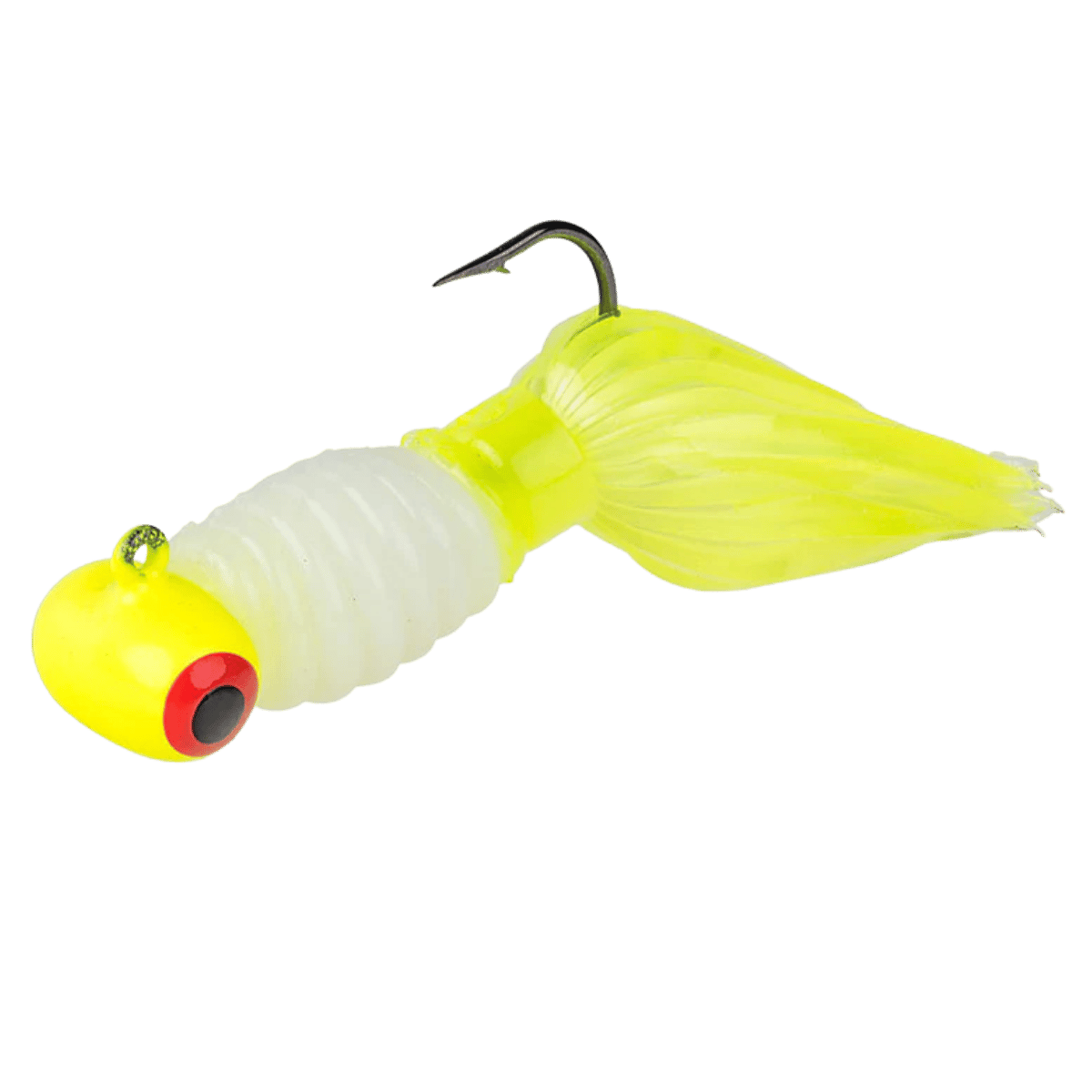 MR CRAPPIE SAUSAGE HEADS THUNDER 1/8 OZ - REFRIGERATOR WHITE
