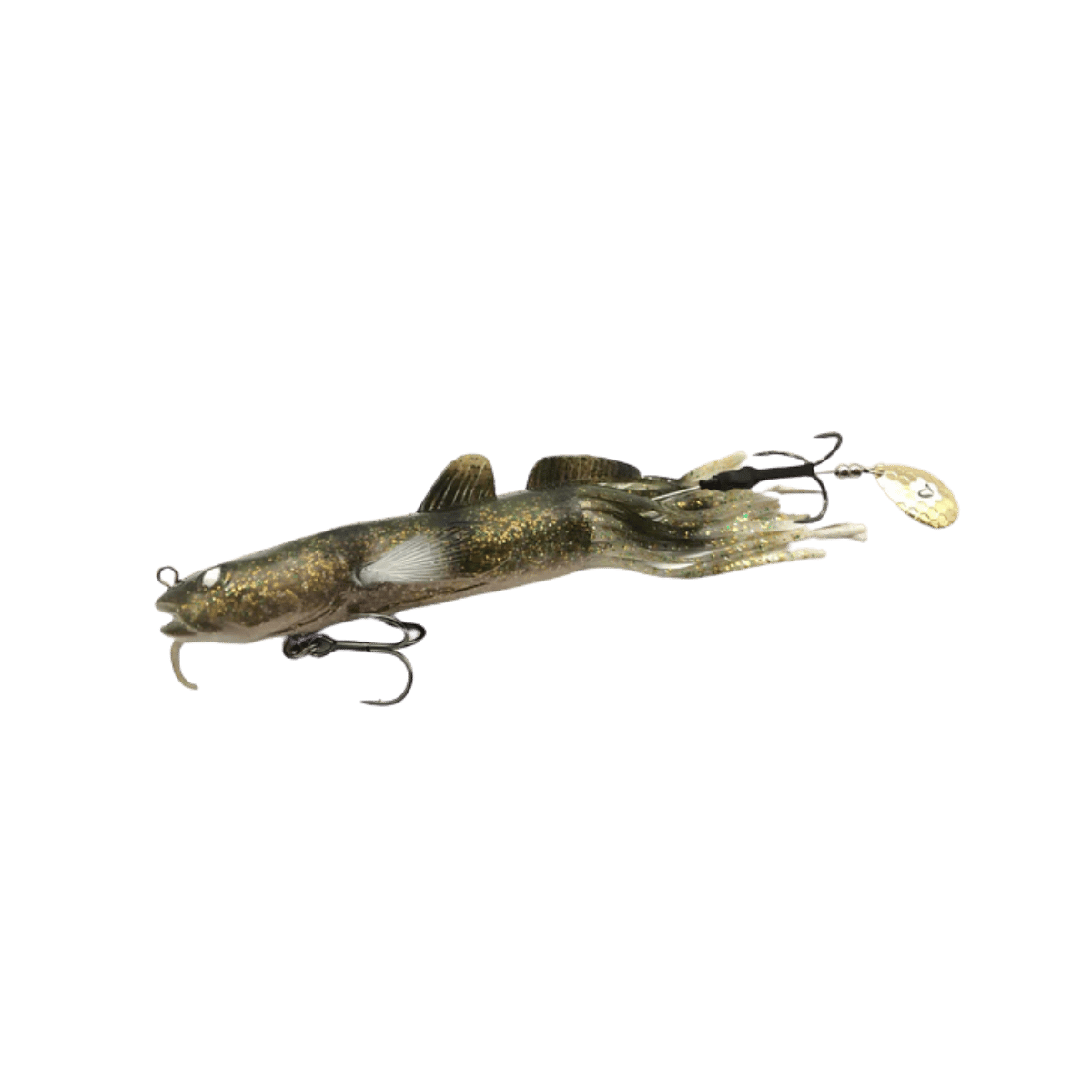 SAVAGE GEAR 3D BURBOT TUBE WALLEYE FLASH
