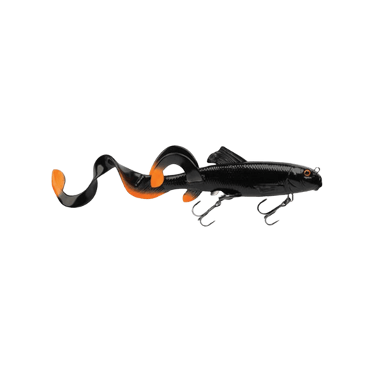 SAVAGE GEAR 3D X-TAIL SUCKER BLACK ORANGE FLASH