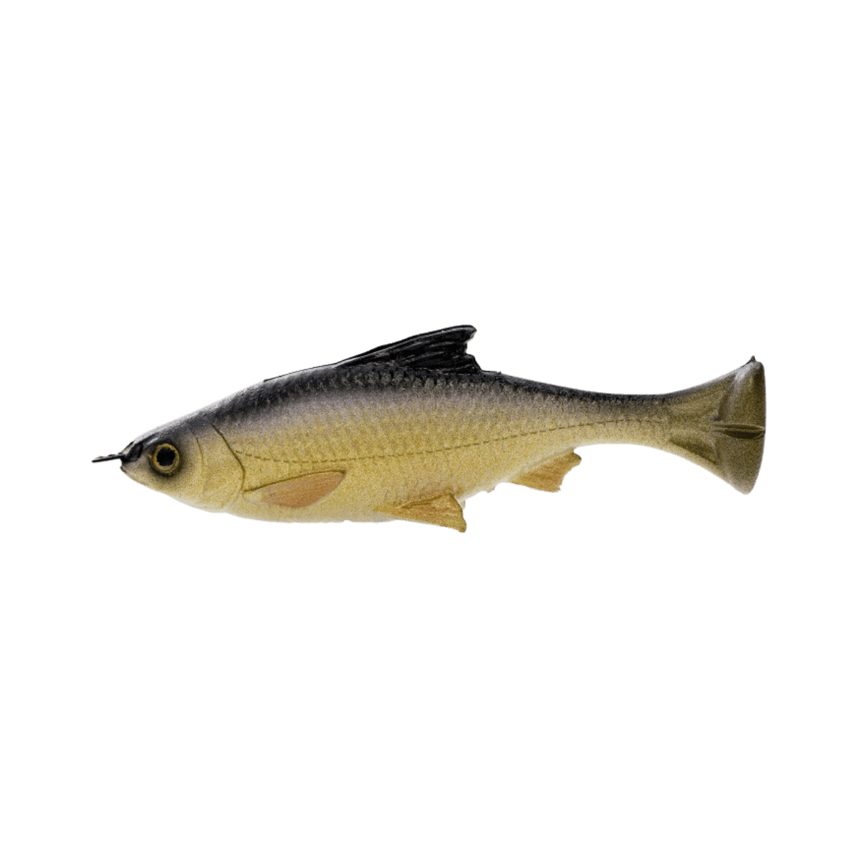 SAVAGE GEAR PULSE TAIL SHINER LB 4IN GOLD SHAD