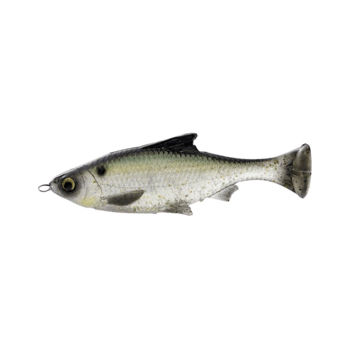 SAVAGE GEAR PULSE TAIL SHINER LB 4IN GREEN BACK