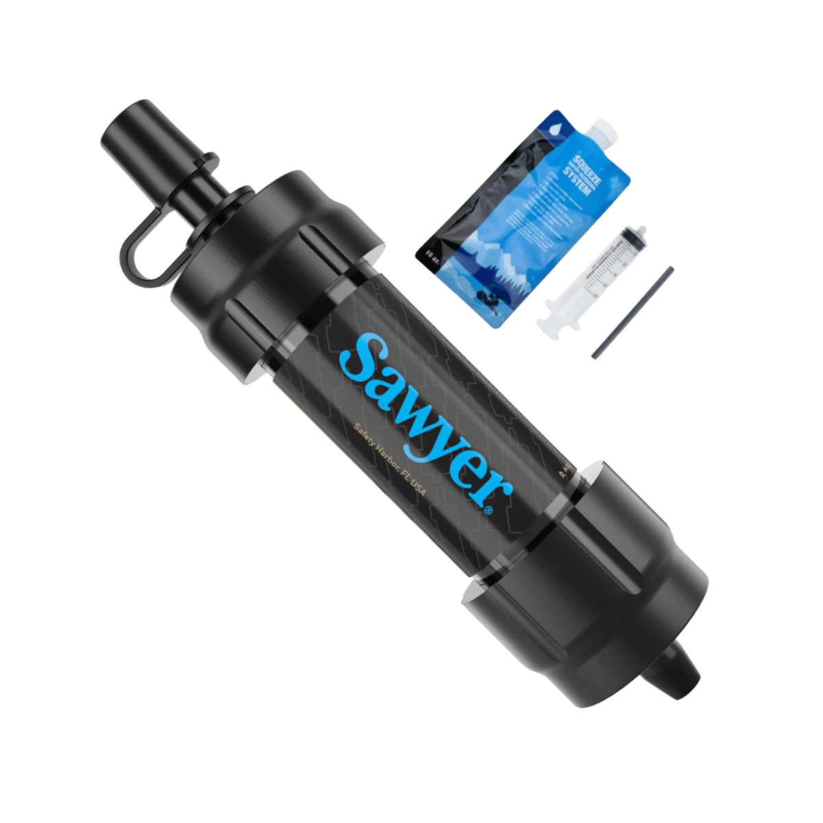 SAWYER MINI WATER FILTRATION SYSTEM BLACK