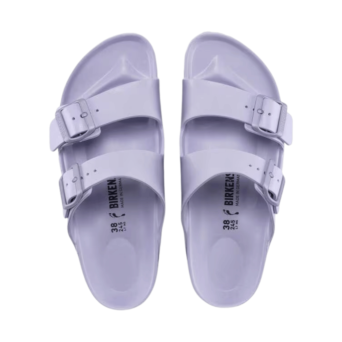 BIRKENSTOCK ARIZONA SB EVA - NARROW - PURPLE FOG - TOP VIEW