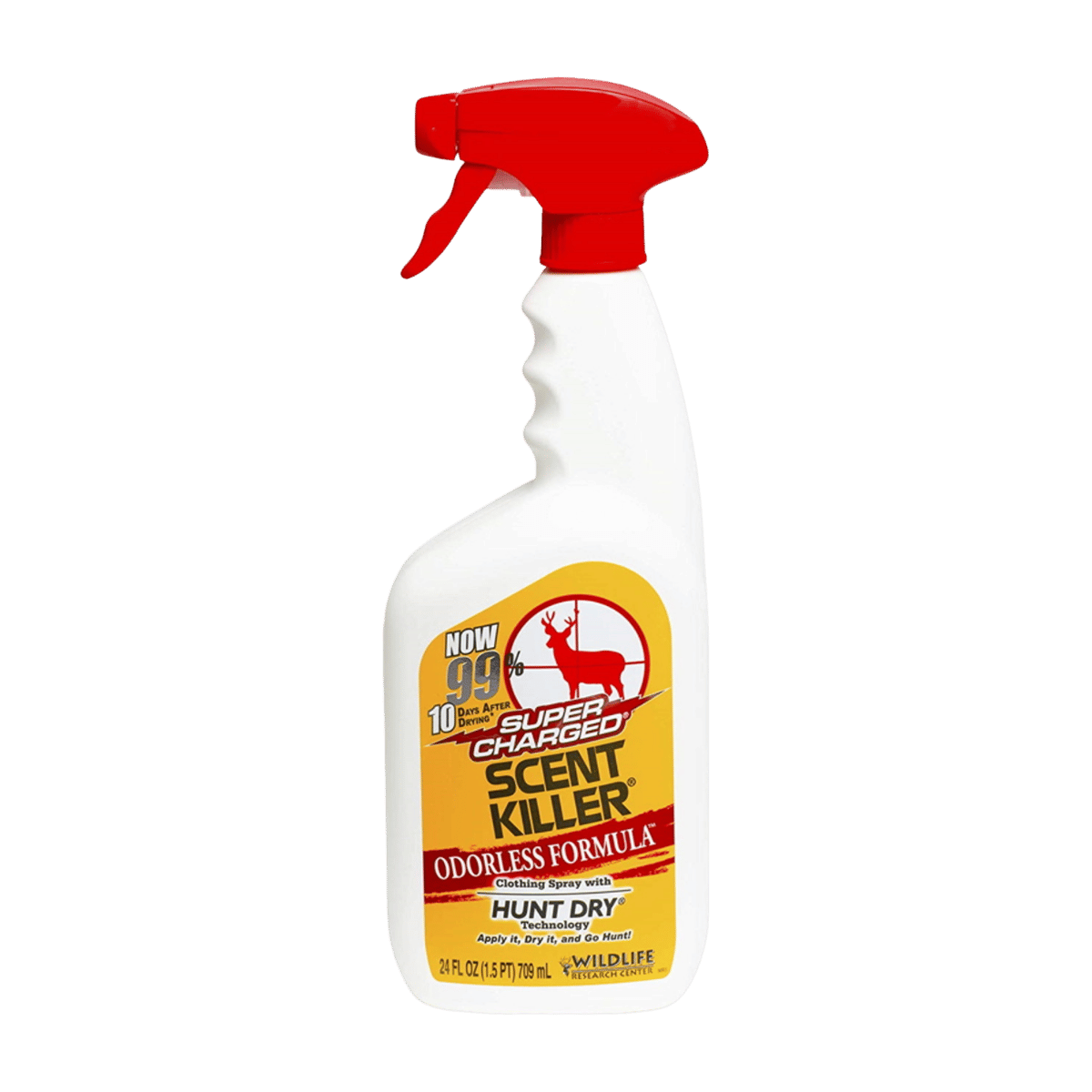 WILDLIFE RESEARCH SCENT KILLER SUPER CHARGED ODORLESS FORMULA - 24OZ