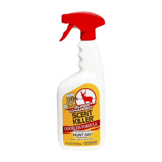 WILDLIFE RESEARCH SCENT KILLER SUPER CHARGED ODORLESS FORMULA - 24OZ