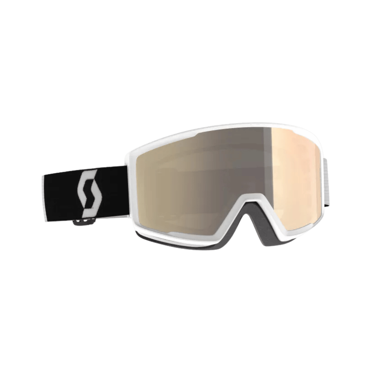 SCOTT USA FACTOR PRO LIGHT SENSITIVE GOOGLE - BRONZE CHROME BLACK/WHITE - LIGHT SENSITIVE BRONZE CHR
