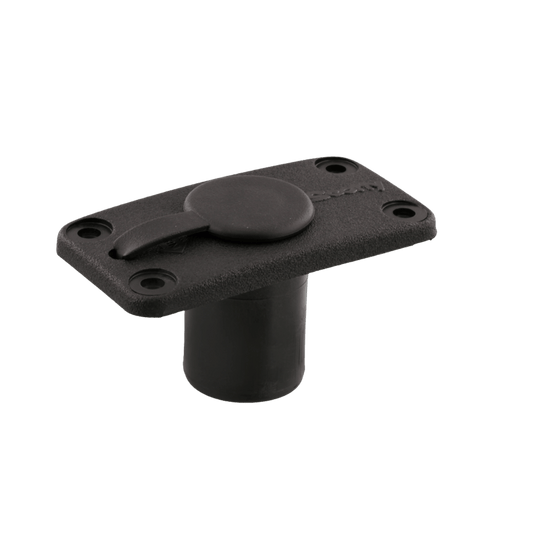 SCOTTY 244 FLUSH DECK MOUNT - BLACK