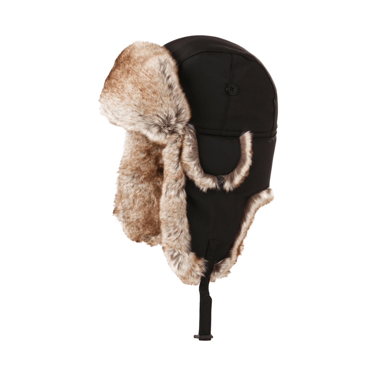 SCREAMER WOMEN'S BAKER TRAPPER  BLACK - LEFT SIDE VIEW