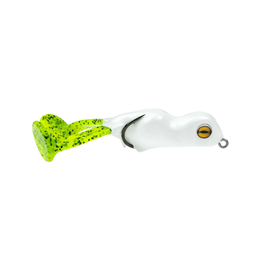 SCUM FROG BIG FOOT FROG 3/8OZ WHITE GREEN