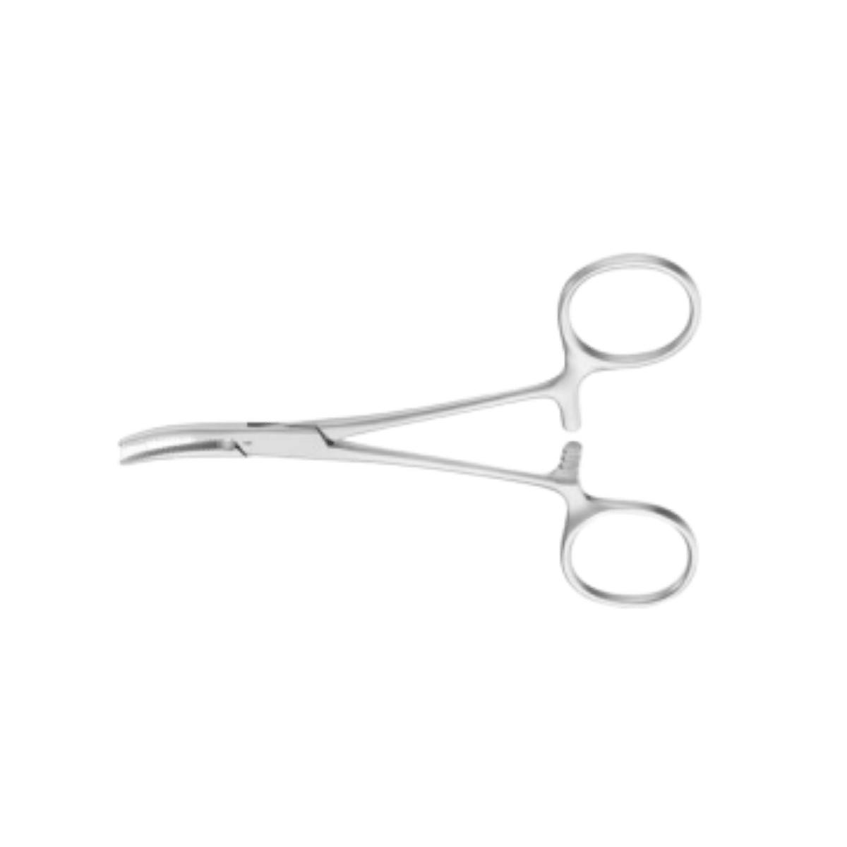 SCZ CURVED HEMOSTAT SILVER
