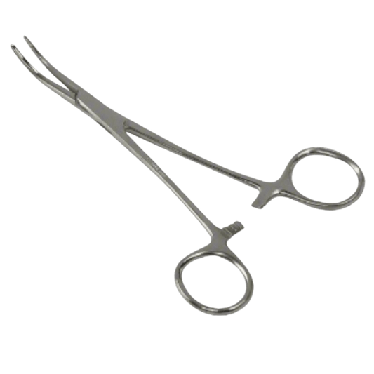 SCZ CURVED HEMOSTAT 8" - H325