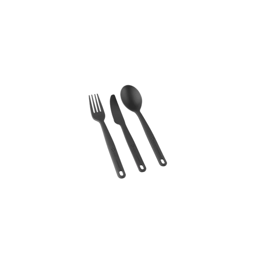 SEA TO SUMMIT CAMP CUTLERY 3PC SET SPOON FORK KNIFE IMAGE