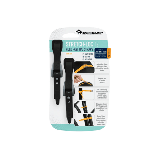 SEA TO SUMMIT STRETCH-LOC TPU STRAPS 2PK IMAGE