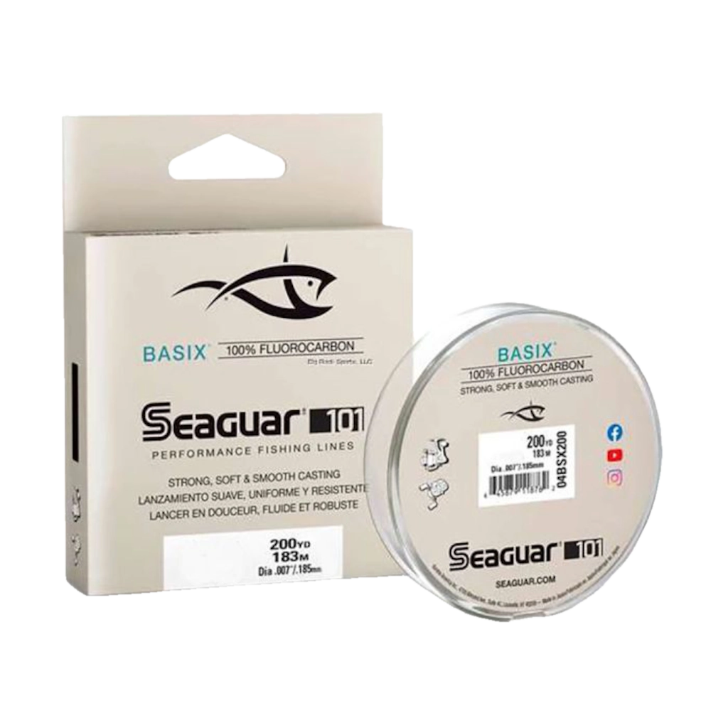 SEAGUAR 101 BASICX FLUOROCARBON LINE 200YD - CLEAR