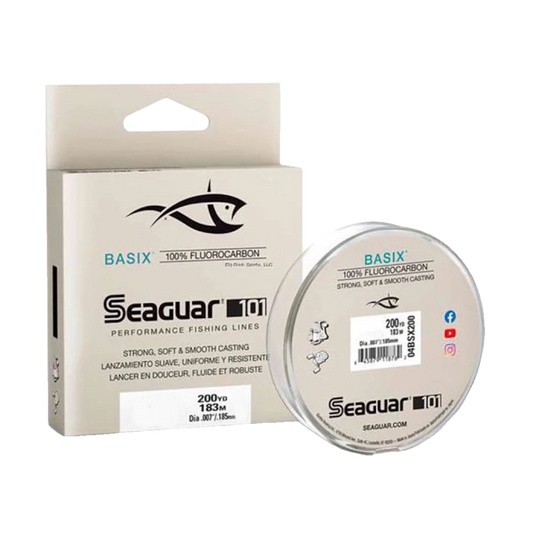 SEAGUAR 101 BASICX FLUOROCARBON LINE 200YD - CLEAR
