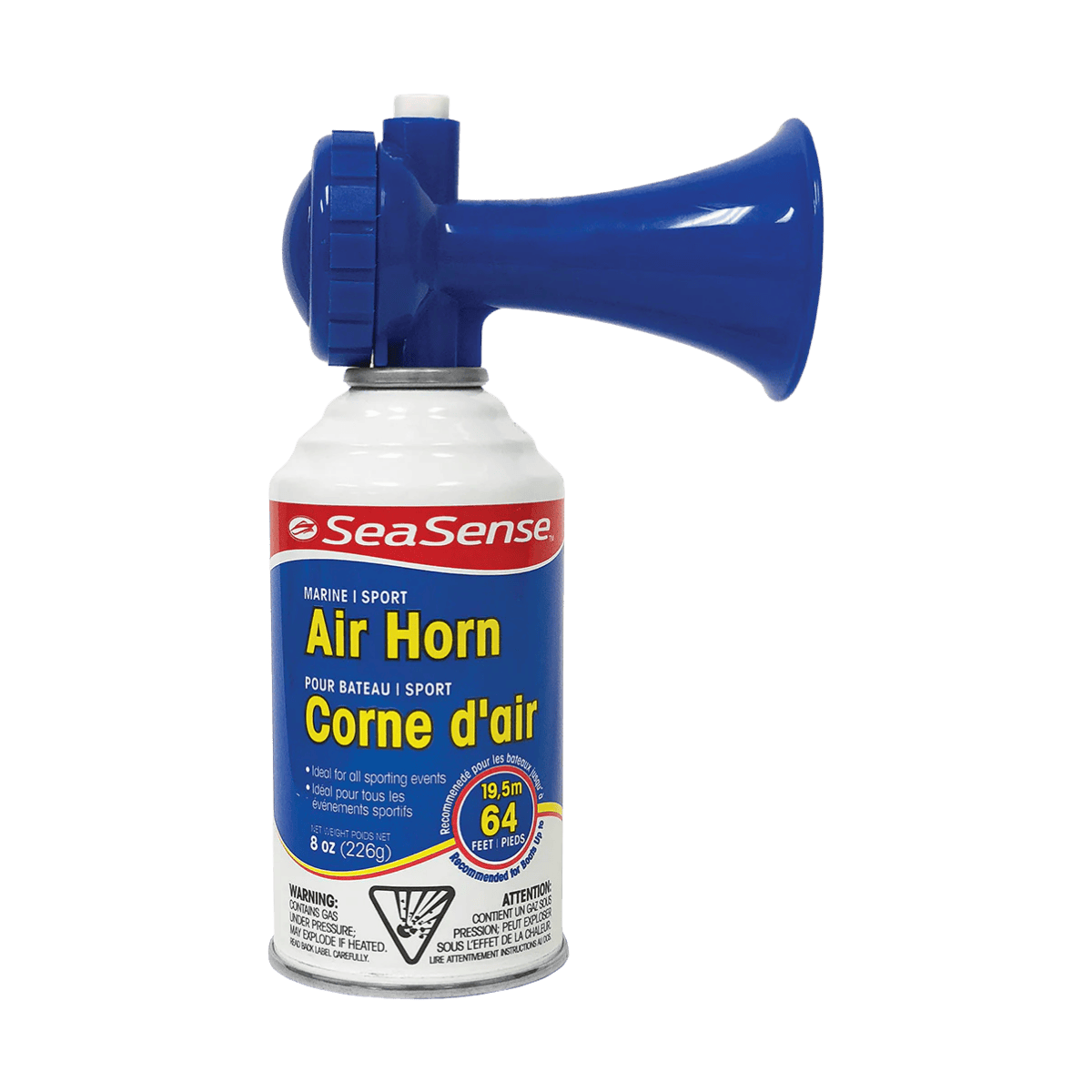 SEASENSE LARGE AIR HORN - 08 OZ"