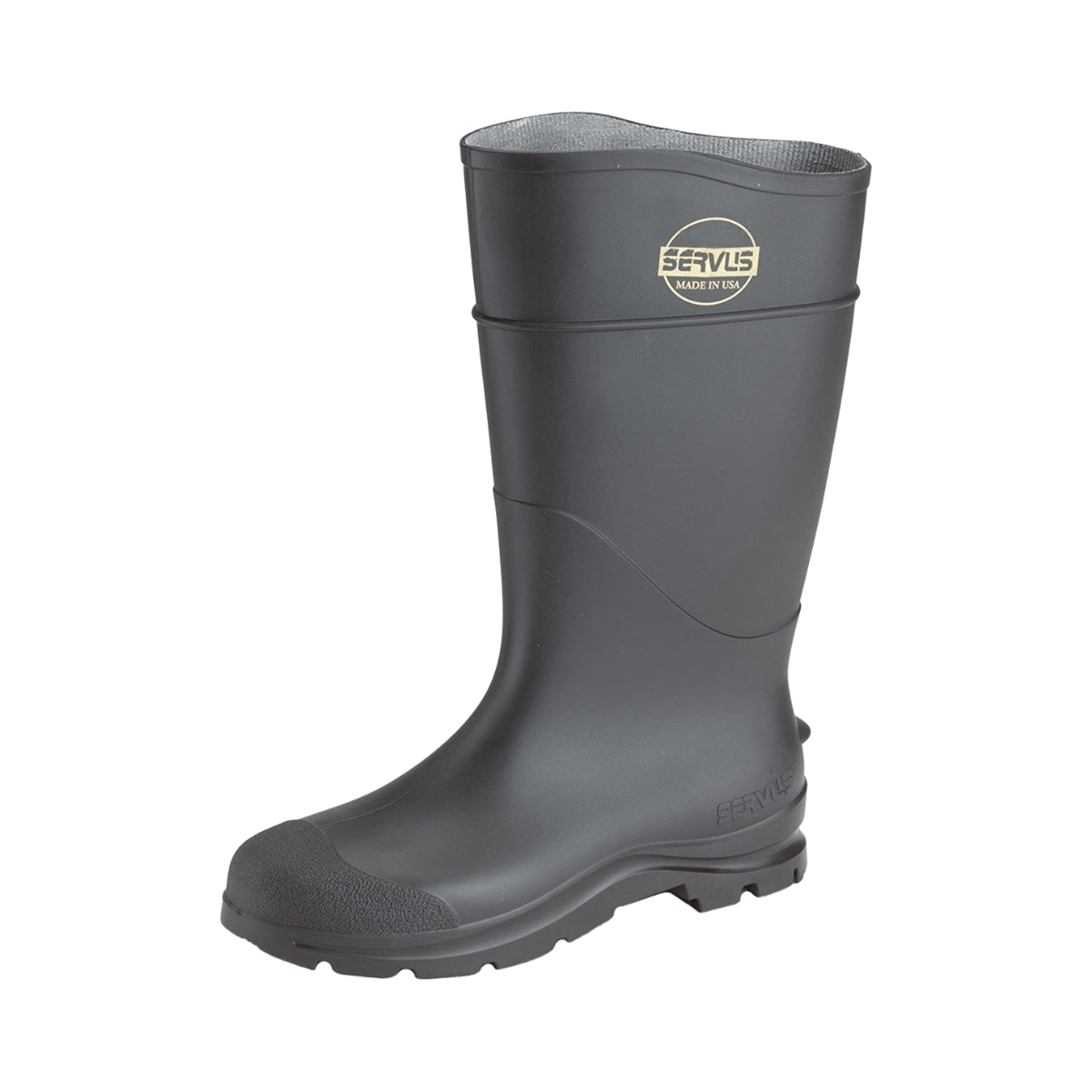 SERVUS PVC 16" KNEE BOOT BLACK