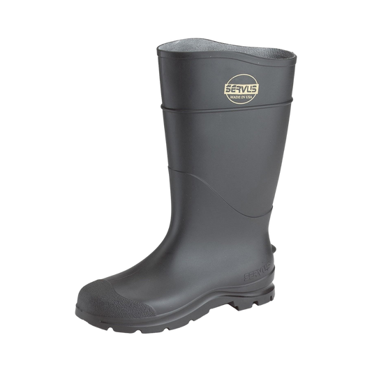 SERVUS PVC 16" KNEE BOOT BLACK