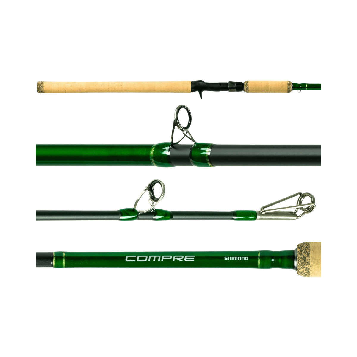 SHIMANO COMPRE MUSKIE CASTING ROD GREEN