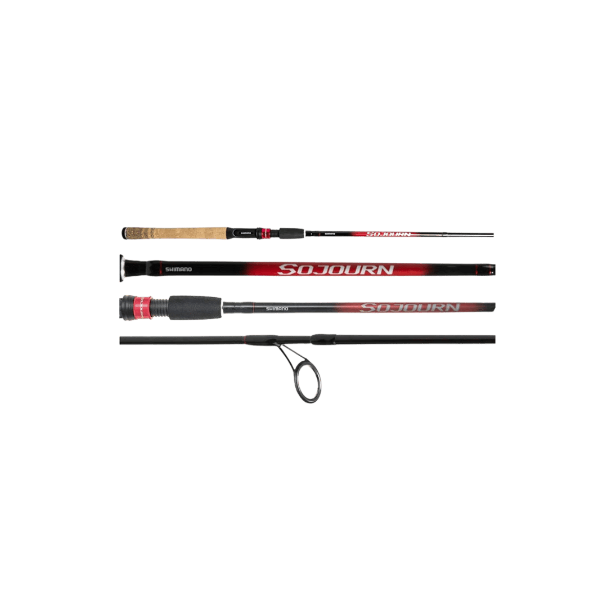 SHIMANO DWO SOJOURN SPINNING ROD RED