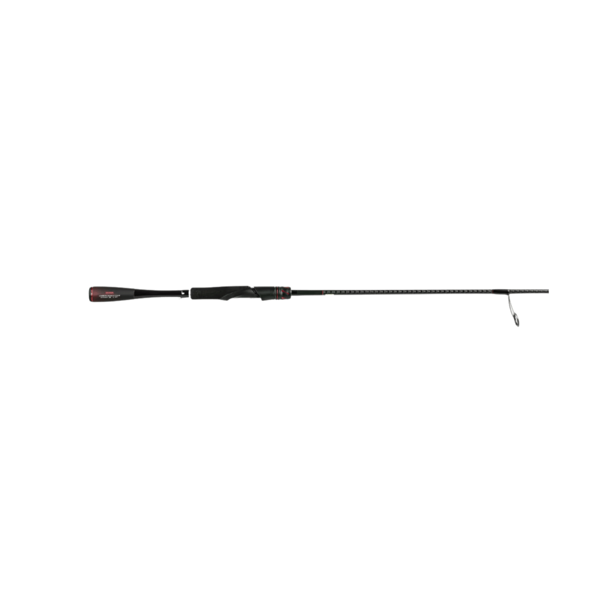 SHIMANO ZODIAS CASTING ROD 7'1" L BFS, BLACK COLOR, FULL ROD VIEW